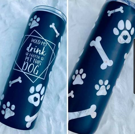 Dog Tumbler Cup Ideas, Tumblers For Moms, Drink Tumbler Ideas, Pet Tumbler Ideas, Dog Mom Tumbler Cups, Dog Mom Tumbler Ideas, Dog Tumbler Ideas, Custom Yeti Cup, Dog Mom Cup