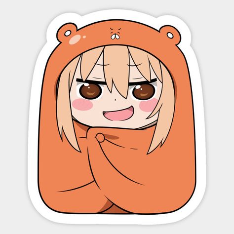 Chibi Umaru-chan - Himouto Umaru Chan - Sticker #umaru #umaruchan #otaku #gamer Umaru Chan, Himouto Umaru Chan, Anime Sticker, Anime Stickers, Hair, Anime