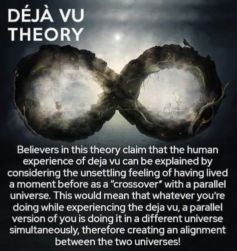 Deja Vu Theories, Movie Hacks, Earth And Space Science, Awakening Quotes, Magic Aesthetic, Parallel Universe, Spiritual Messages, Deja Vu, Quantum Physics