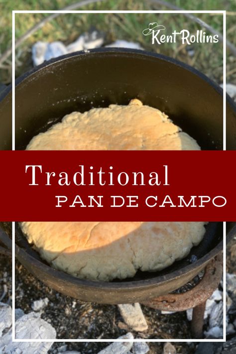 Camp Bread Simple, Camp Bread Recipes, Cowboy Bread, Camp Bread, Camping Bread, Cast Iron Bread Recipes, Easy Bread Dough, Cowboy Mexican, Cowboy Cooking