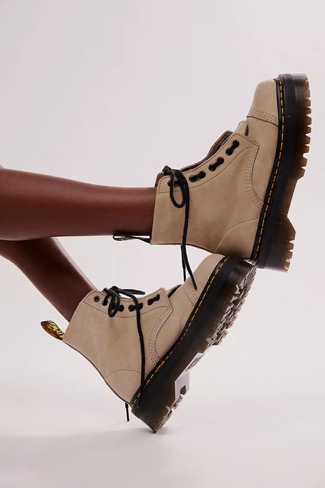 Dr. Martens Sinclair Zip Front Boots | Free People Dr Martens Sinclair, Winter Shoes Boots, Free People Boots, Martens Style, Doc Martens Boots, Biker Boots, Eye Design, Military Inspired, Doc Martens