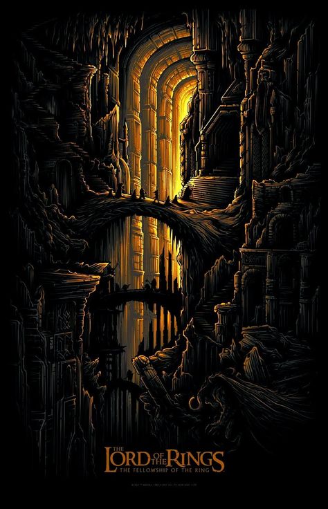 Dan Mumford, Lord Of The Rings Tattoo, The Fellowship Of The Ring, Middle Earth Art, Tolkien Art, Lotr Art, Illustration Photo, Have Inspiration, Fellowship Of The Ring