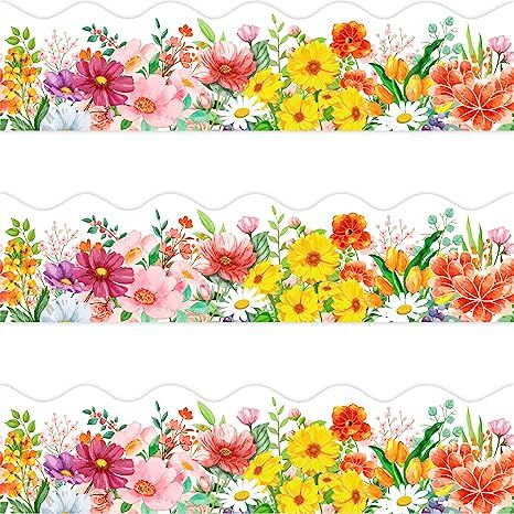 Flower Bulletin Boards, Spring Classroom Decorations, Flower Office, Classroom Door Displays, Graduation Photo Booth Props, Welcome Banners, Graduation Photo Booth, Bulletin Boards Classroom Decor, Bulletin Board Design