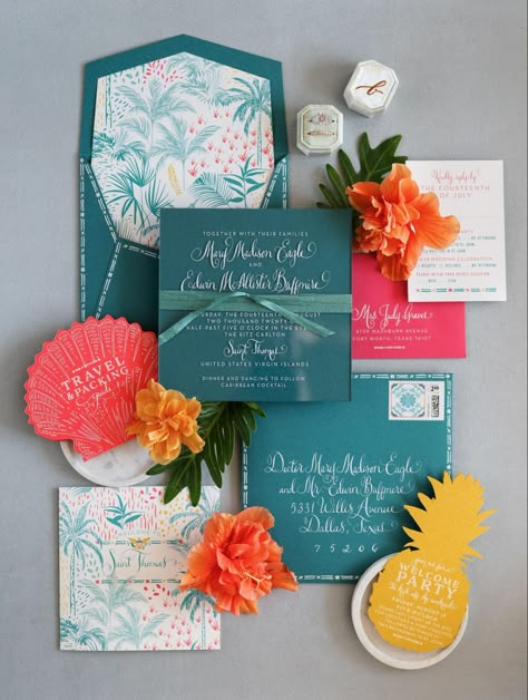 Summer Themed Wedding, Beach Destination Wedding Invitations, Wedding Tips For Vendors, Destination Wedding Invitation, Wedding Acrylic, Acrylic Invitation, Bespoke Invitations, Edible Wedding Favors, Wedding Etiquette