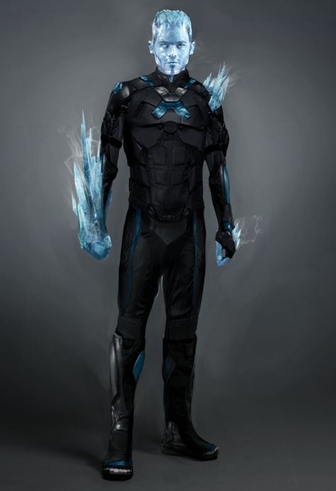 Iceman | X-Men Days of Future Past | Concept Art Strucker Marvel, Jace Beleren, Armour Inspiration, Iceman Marvel, Ice Man, Concept Art World, Days Of Future Past, Uncanny X-men, Deathstroke