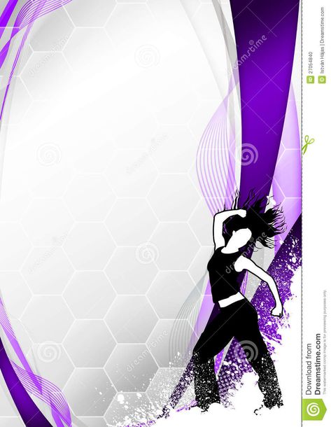 Dance Template Background, Zumba Background Design, Zumba Background, Dance Template, Dance Background, Cobra Art, Band Tattoos, Forearm Band Tattoos, Real Estate Postcards