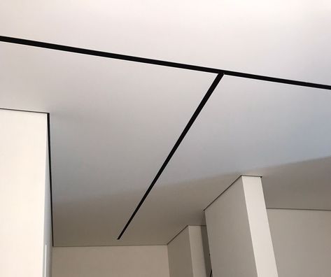 Cerutti ST fabrics and fixtures Shadow Line Ceiling, Shadow Gap Ceiling, Gap Junction, Shadow Gap, House Building, Modern Interior Design, Ceiling Fixtures, Building A House, Gap