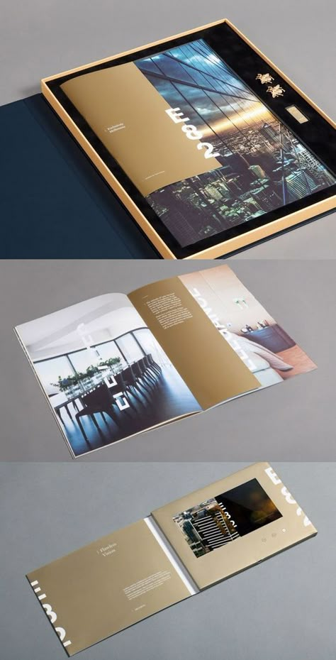 Luxury Real Estate Brochure, Print Brochure, 보고서 디자인, Brochure Design Creative, Brochure Design Layout, Web Design Mobile, Brochure Inspiration, Creative Brochure, Brochure Design Inspiration