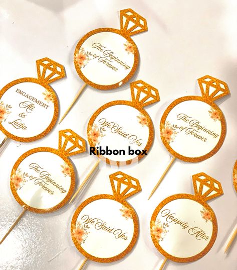 Personalised Sweet toppers 🍡✨ . 🏷️ Sweet toppers, Meethai toppers, Meethai badges, Sweet cones, wedding favors, Shadi season. Haldi Ceremony Giveaways, Wedding Badges Indian, Shadi Season, Haldi Ceremony Ornaments For Bride, Team Bride Badges, Gifts Packing, Wedding Badges, Ribbon Box, Sweet Cones