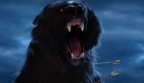 Brave Movie, Disney Brave, Pixar Characters, Bear Art, Creature Concept Art, Animal Sketches, Creature Concept, The Villain, Disney Villains