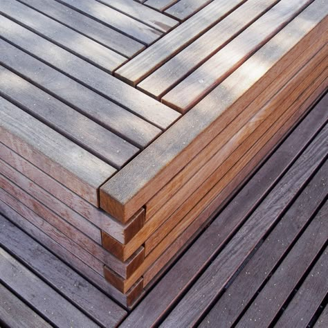 Terraced Deck, Terrace Landscape, Playgrounds Architecture, Yard Remodel, Deck Seating, Terrace Floor, Dutch Gardens, Wooden Terrace, Joinery Design