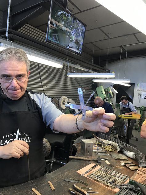 La Forge de Laguiole — Are We In France Yet? Laguiole Knife, Chalk Writing, La Forge, Factory Tours, Best Places To Live, France