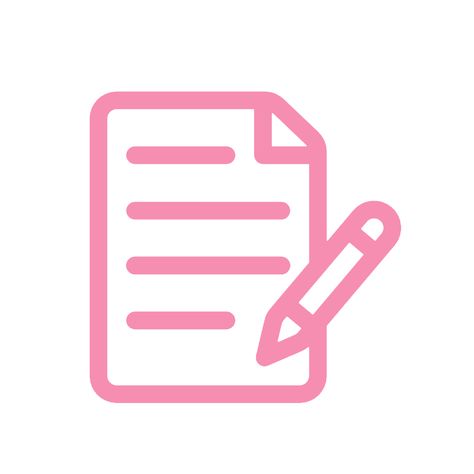 Good Notes App Icon, Aesthetic Notes Icon, Pink Notes Icon, White And Pink App Icons, Pink And White Icons, Iphone Makeover, Best Notes App, Heart App, Cute App Icons