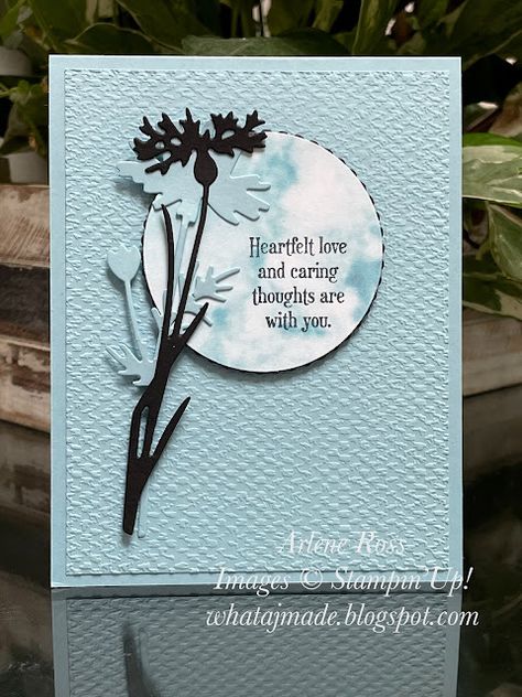 Stampin Up Sympathy Cards, Sympathy Cards Handmade, Silhouette Cards, Get Crazy, Card Making Tips, Making Greeting Cards, Embossed Cards, Encouragement Cards, Stamping Up Cards