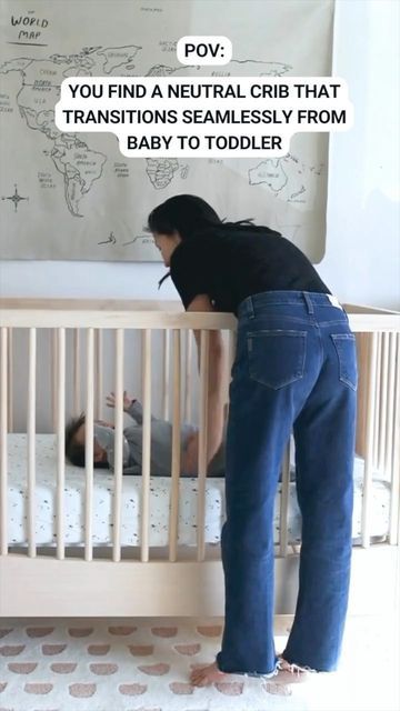 Happiest Baby, makers of SNOO on Instagram: "⚡️FLASH SALE⚡️ Use code CRIB40 for 40% off the Lola Convertible Crib and Toddler Bed Conversion Kit today only! 🗓 Lola Crib goes with any decor, is made of eco-friendly 100% solid pine, has four mattress levels, and is easily convertible from crib to toddler nest! Hurry and shop at the link in bio, while supplies last! 🏃‍♀️" Neutral Crib, Convertible Crib, Happy Baby, Today Only, Nursery Ideas, Solid Pine, Flash Sale, Baby Nursery, Cribs