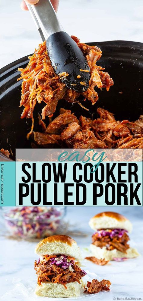 Pulled Pork Crock, Crock Pot Pulled Pork, Pulled Pork Recipe Slow Cooker, Crock Pot Pulled Pork Recipe, Recipe Slow Cooker, Pulled Pork Recipe, Crockpot Pulled Pork, Crockpot Ideas, Slow Cooker Pulled Pork