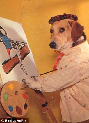 Not exactly vintage! Hilariously bad postcards from the 1950s that wouldn't make ANYONE want to visit A Dog