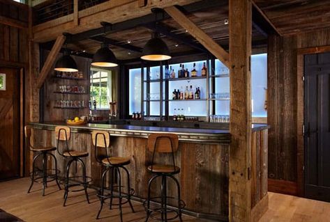 wooden western bar at home Western Cafe, Barn Bar, Modern Man Cave, Western Bar, Western Saloon, Bar In Casa, Home Bar Design, Graphisches Design, Party Barn