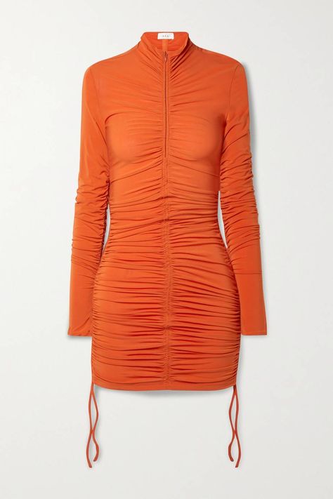 The 6 Colour Trends to Bookmark for 2022 | Who What Wear UK Spring Summer Fashion Trends, Dress Orange, Summer Fashion Trends, Big Fashion, Knit Skirt, Who What Wear, Modest Outfits, Wear It, 90s Fashion