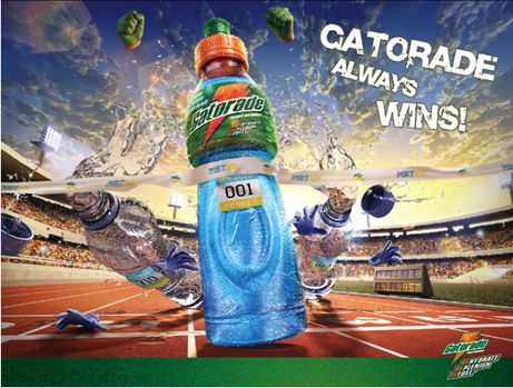 IF YOU WANNA WIN choose Gatorade. This propaganda is glittering generalities. Gatorade Advertising, 광고 디자인, Creative Advertising Design, Creative Advertising Campaign, Publicidad Creativa, Best Ads, Poster Ads, Sports Drink, Idea Design