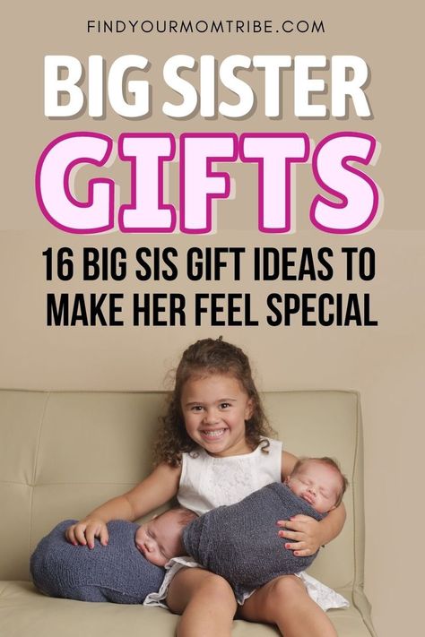 First Time Big Sister Gift, How To Tell Daughter She Will Be A Big Sister, Becoming A Big Sister Gift, Big Sister Box Gift Ideas, Big Sister Survival Kit Ideas, Big Sister Promotion Ideas, Gifts For New Big Sister, Big Sister Baby Shower Ideas, Big Sister Hospital Gift