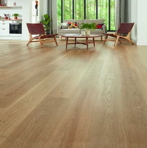 Karndean Van Gogh Warm Brushed Oak | Gluedown Scandinavian Flooring, Warm Wood Flooring, Neutral Flooring, Karndean Flooring, Luxury Vinyl Tile Flooring, Real Wood Floors, Lvt Flooring, Natural Flooring, Vinyl Tile Flooring