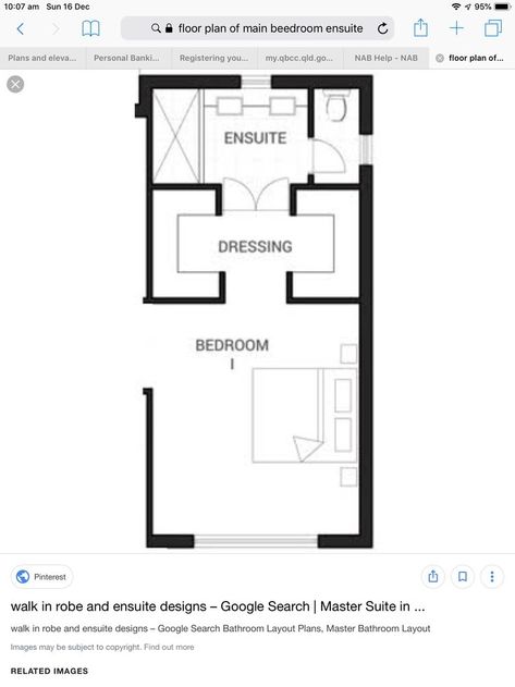 Narrow Master Suite Layout, Small Ensuite And Walk In Robe Layout, Long Narrow Master Suite Layout, Combining Two Bedrooms Into Master Suite, Long Bedroom Layout Master Suite, Small Primary Suite Layout, Rectangular Master Suite Layout, Large Bedroom Layout Floor Plans Master Suite, Small Master Suite Layout