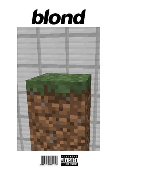 Frank Ocean Blond, Frank Ocean, Minecraft, On Instagram