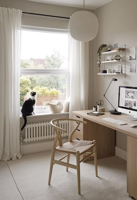 A home-office revamp with an IKEA desk hack | These Four Walls Ikea Desk Nook, Ikea Countertop Desk Hack, Ikea Cubicle Hacks, Ikea Home Office For Two, Vebjörn Desk Ikea, Ikea Saljan Desk, Trotten Desk Hack, Ikea Pax Desk, Ikea Trotten Desk