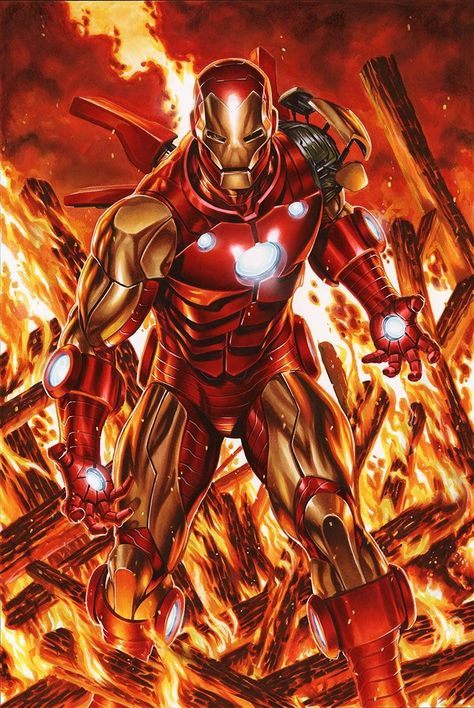 IRON MAN #1 VARIANT Iron Man Comic Art, Superior Iron Man, Iron Man 1, Mark Brooks, New Iron Man, Iron Men 1, Iron Man Comic, Iron Man Art, Iron Man Suit