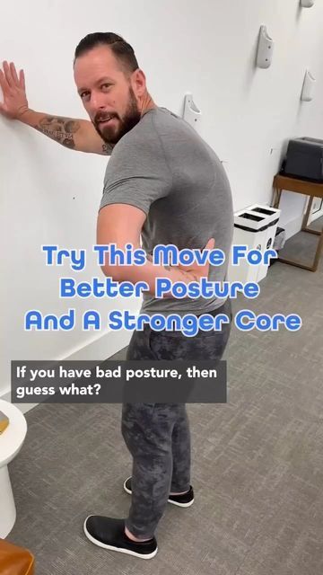 Improve Posture Exercises, Bad Posture Exercises, Weak Core, Better Posture Exercises, Forward Head Posture Exercises, Posture Correction Exercises, Neck And Shoulder Exercises, Neck Exercises, Strengthen Your Core