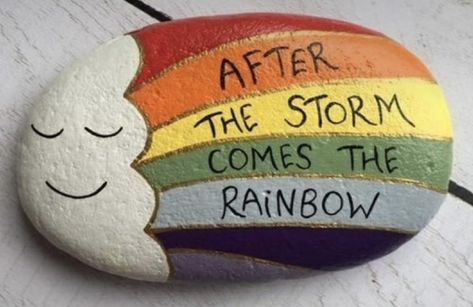 After The Storm, Painted Rock, The Storm, The Rainbow, Rainbow, For Sale