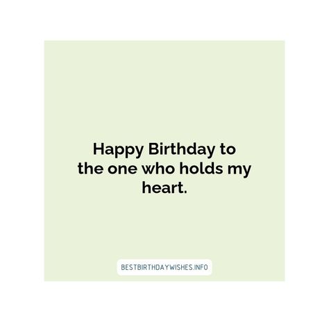 When it comes to celebrating your husband's birthday, there is no better way to show your love and appreciation than with a heartfelt birthday message... | # #BirthdayWishes Check more at https://www.ehindijokes.com/birthday-wishes-for-husband/ Birthday Quotes For Loved Ones, Lover Bday Wishes, Bday Wishes For Him Love, Happy Birthday To My Love Quotes, One Line Birthday Wishes For Best Friend, Short Birthday Captions For Husband, Short Birthday Message For Girlfriend, Happy Birthday Caption For Husband, Bday Wish For Husband