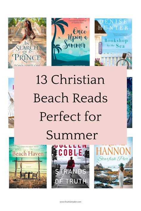 Escape to paradise with these beach reads, perfect for soaking up the sun this summer. From heartwarming romances to gripping thrillers, these books will transport you to another world as you relax on the sand. Dive into a new story and let the waves carry you away. Christian Teen Books, Christian Romance Books, Best Beach Reads, Best Historical Fiction Books, Best Historical Fiction, Beach Reads, Contemporary Books, Beach Books, Christian Romance