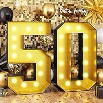 Light Up Numbers, 70th Birthday Parties Decorations, Mosaic Numbers, Marquee Numbers, 80th Birthday Party Decorations, 60th Birthday Party Decorations, 30th Birthday Party Decorations, 40th Birthday Party Decorations, 16th Birthday Decorations