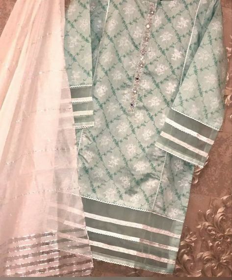 Kameez Daman Designs, Daman Design With Organza, Pakistani Dresses Party Wear, Style Outfits Summer, Dress Design Pakistani, Pakistani Dresses Party, Party Wear Casual, Summer Vibes Aesthetic, Simple Dress Casual