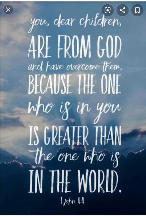 John 1:4, John 4:4, 1 John 1:9, 1 John 4:4, 1 John 4 4, Salvation Scriptures, Memorizing Scripture, Greater Is He, Scripture Images