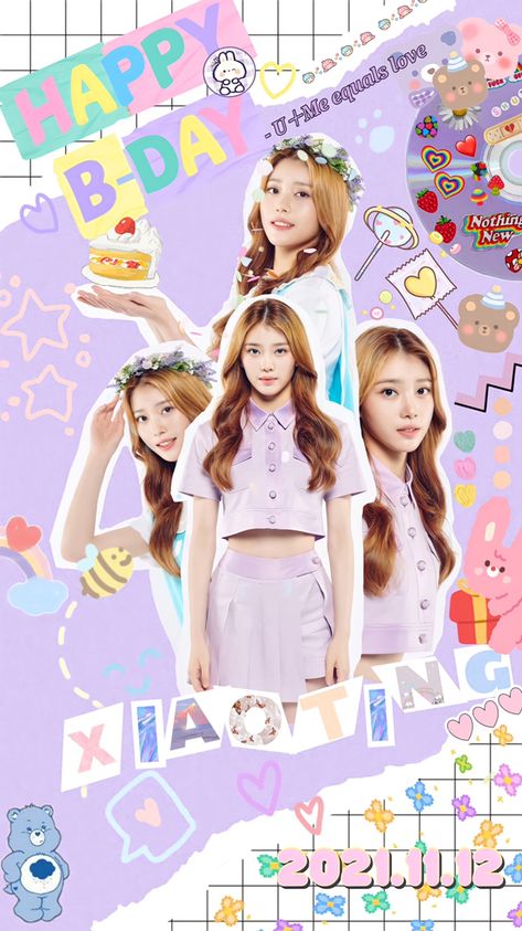 xiaoting birthday profile picture xiaoting birthday poster birthday Birthday Profile Picture, Birthday Profile, Happy Birthday Kids, Festivals Of India, Korean Birthday, Korean Design, Girl Posters, Happy Birthday Gifts, Birthday Poster