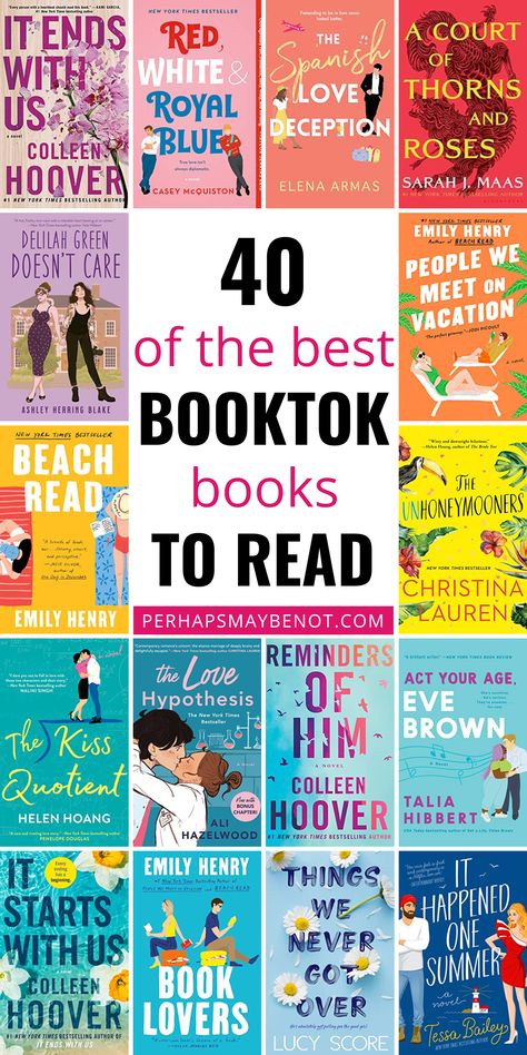 Book For Reading, Booktok Recommendations List, Kindle Book Recommendations, Booktok Book List, Top Romantic Books To Read, Books To Get Into Reading, Easy To Read Books, Booktok Reading List, Tiktok Books To Read