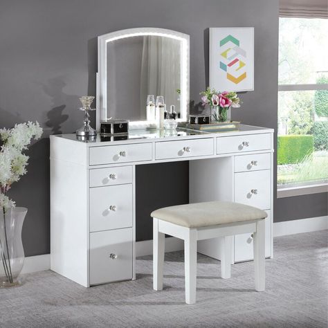 Bathroom vanity stool