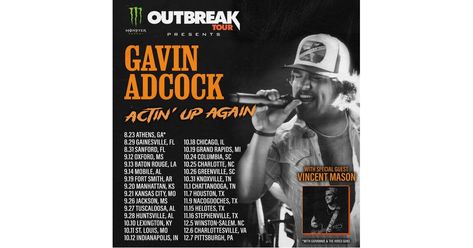 Rising Country Star Gavin Adcock Hits the Road for the Monster Energy Outbreak Tour Supply Chain Logistics, Cute Prom Proposals, Workforce Management, Logistics Transportation, Internet Technology, Business Awards, Business Technology, Green Technology, Venture Capital