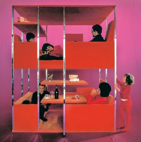 Verner Panton Furniture, 70s Interior, Retro Interior Design, Vitra Design Museum, Verner Panton, Retro Interior, Design Master, Intelligent Design, Decor Minimalist