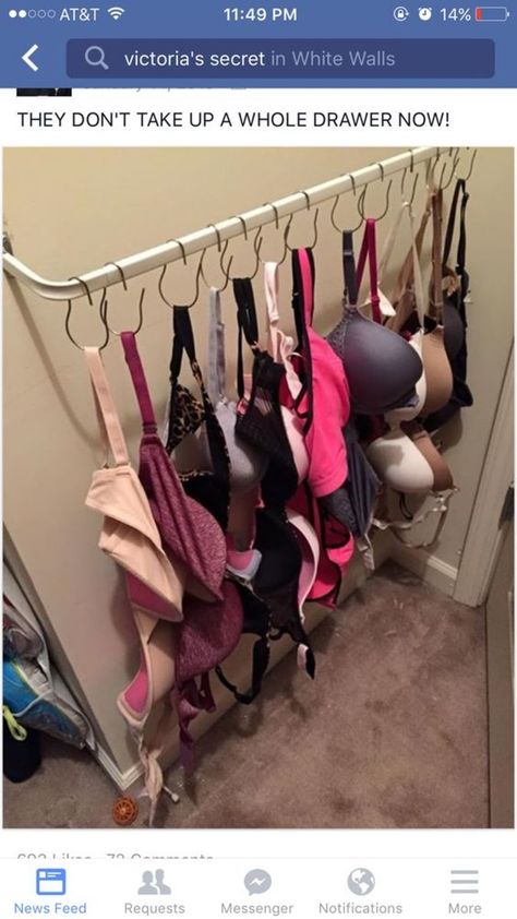 Bra Storage Ideas Diy, Bra Storage Ideas, Bra Display, Diy Closet Organization, Bra Organization, Bra Storage, Storage Ideas Diy, Diy Bedroom Storage, Closet Diy