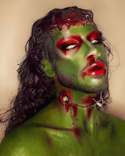 ☀️HELIOS☀️ on Instagram: “Frankenstein’s monster 🧟‍♂️⚠️ I’m back lovelies💚 I’ve missed u a lot Hope u guys like this one and show it some love... Ly xoxo💚 .…” Frankenstein Monster Makeup, Punk Frankenstein, Love Ly, Frankenstein Makeup, Frankenstein Costume, Monster Makeup, Frankenstein's Monster, Costumes Ideas, Halloween 2024