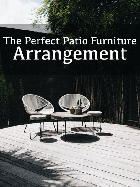 Patio Furniture Design Layout, Large Deck Furniture Layout Outdoor Spaces, Outdoor Furniture Plans Layout, Long Narrow Deck Furniture Layout, Patio Furniture Placement Layout, Mismatched Patio Furniture, How To Arrange Patio Furniture, How To Arrange Patio Furniture Layout, 10x10 Patio Furniture Layout