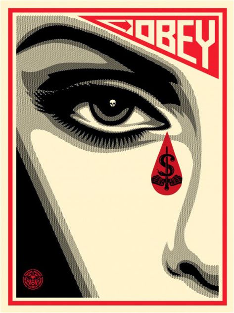 Shepard Fairy, Shepard Fairey Art, Shepard Fairey Obey, Obey Art, Propaganda Art, Shepard Fairey, Arte Cyberpunk, Propaganda Posters, Street Artists