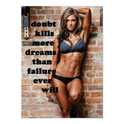 Get motivated or motivate others. Perfect poster for your gym, room or any workout area. Dana Linn Bailey, Transformation Fitness, Gym Poster, Fitness Shoot, Thrive Life, Hot Poses, Fitness Photoshoot, Fitness Photos, Fitness Photography