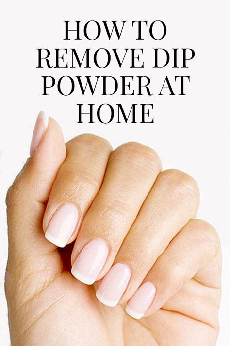 Learn how to easily remove a dip powder manicure in the comfort of your own home. Follow this easy tutorial and you'll be a pro in no time! Check out other tutorials & nail inspo in our Ultimate DIY Mani Guide! #GoBeyondTheBottle #beyondpolish #DIY #DIYnails #DIYmanicure #DIYdippowder #dippowder #dippowdernails #dippowderremoval #manicure #UltimateDIYNailGuide #tutorial American Manicure Dip Powder, Dip Nails At Home, Dip Manicure, Remove Acrylic Nails, Acrylic Nails At Home, Ten Nails, Dip Nail, Powder Manicure, Gel Nails At Home