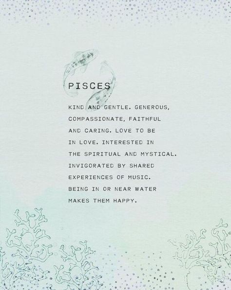 Pisces Vibes, Pisces Star Sign, Pisces Personality, Pisces Horoscope, Horoscope Art, Pisces Traits, Art Gift Ideas, Zodiac Pisces, Pisces Quotes