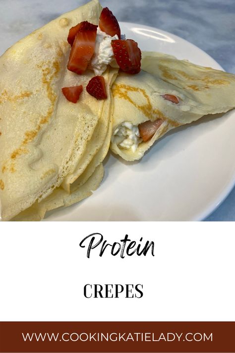 Protein Crepes Protein Crepes, Protein Sweets, Body Reset, Yogurt Recipe, Protein Brownies, Greek Yogurt Recipes, Nonfat Greek Yogurt, Protein Muffins, Protein Powder Recipes